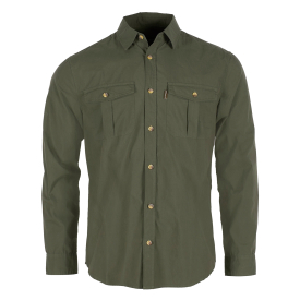 Pinewood Safari L/S Shirt Moss Green
