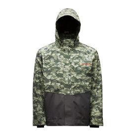 Grundéns Downrigger Gore-Tex Jacket Refraction Camo Green/Anchor