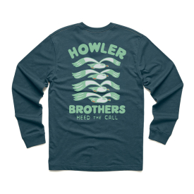Howler Bro's Longsleeve T-Shirt Flocka Seagulls Key Largo
