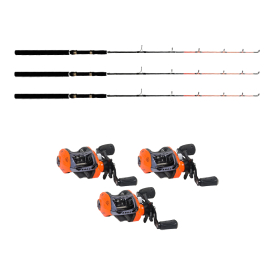 Fladen Maxximus Predator Ice Medium 140cm & Warbird Combo 3-Pack