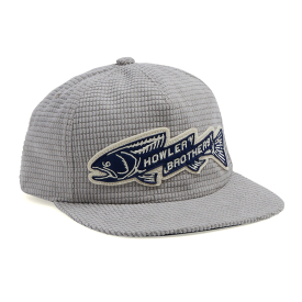 Howler Bros Trout Bolt Snapback - Grey Grid Corduroy