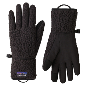 Patagonia Retro Pile Gloves Black
