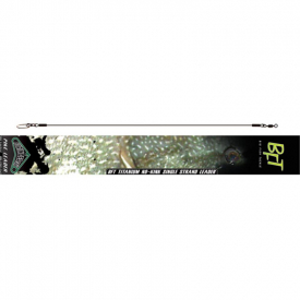 BFT Stiff Jerkbait Leader Titanium 12' (30 cm)