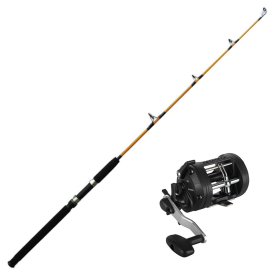 Okuma Classic CLX 300La/Wiggler ismetespö Strong 118,5 cm (rött) Combo