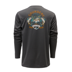 Grundéns Tuna Tattoo LS Tech Tee Anchor