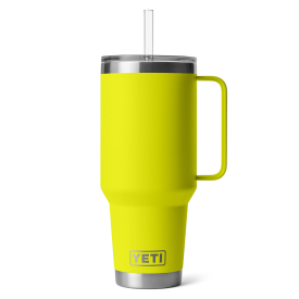 Yeti Rambler 42 Oz Straw Mug - Firefly Yellow
