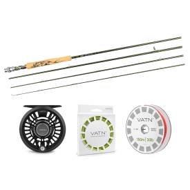 Pool 12 Accelerator / VATN Dry Fly Flugset - 9' #4