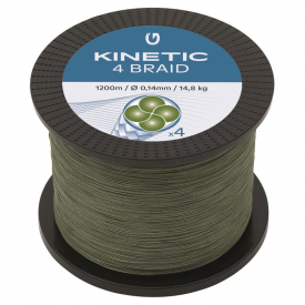 Kinetic 4 Braid 1200m Dusty Green
