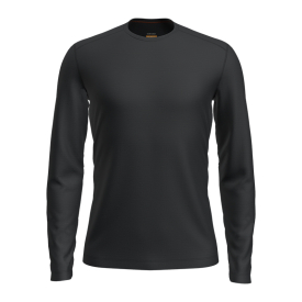 Icebreaker Mens 200 Oasis LS Crewe Black