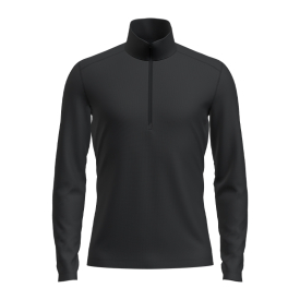 Icebreaker Mens 260 Tech LS Half Zip Black
