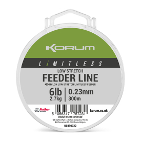Korum Limitless Low Stretch Feeder Line