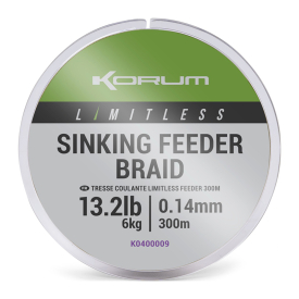 Korum Limitless Sinking Feeder Braid 0,16mm