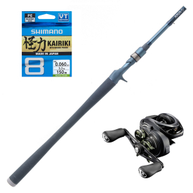 AAVA Meri Rod 8'6'' 8-30g Seatrout Baitcasting Combo