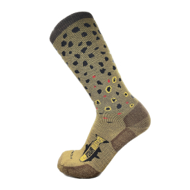 RepYourWater Merino Socks Brown Trout