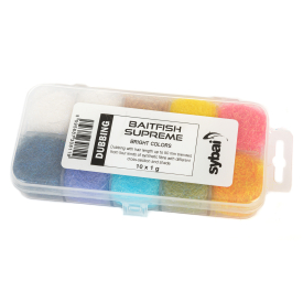 Baitfish Supreme Dubbing Box - Bright Colors