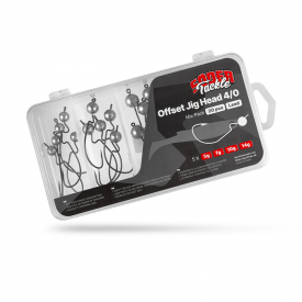 Söder Tackle Offset Jig Head Big Pack (20-pack) - 4/0 (5g, 7g, 10g, 14g)