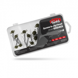 Söder Tackle Screw in Jig Head Mix Pack (20-pack) - 7g, 10g, 15g, 20g