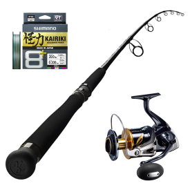 Zenaq Tobizo - TC80 -200g Shimano Stella Combo