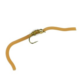 Squirmy Worm Natural Brown BH # 12
