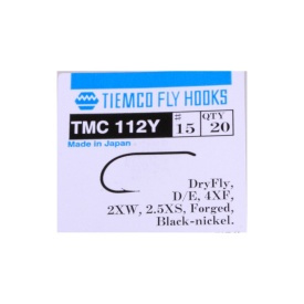 Tiemco 112Y Dry Fly Extra Wide 20-pack - # 17