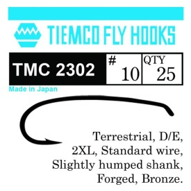Tiemco 2302 Terrestrial 20-pack